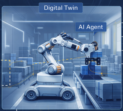 AI Agent in Digital Twin for Training
